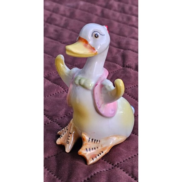 Vtg Anthropomorphic 3 Piece Duck w Eggs Salt and Pepper Shakers Japan - Picture 5 of 9
